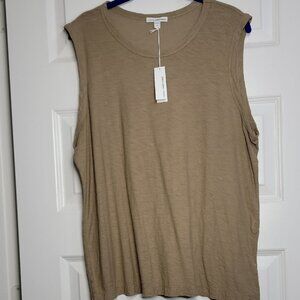 JAMES PERSE NWT SLUB MUSCLE TANK WOMENS